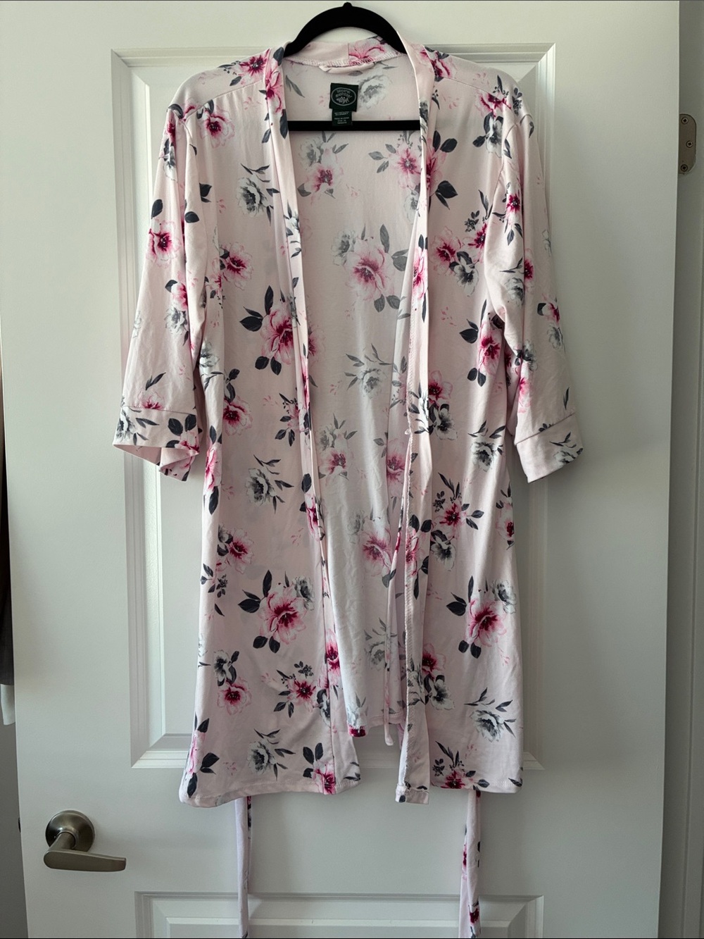 Laura Ashley Size L Floral Short Robe